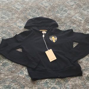 BRASIL #7 Zip Down Hoodie. SIZE L